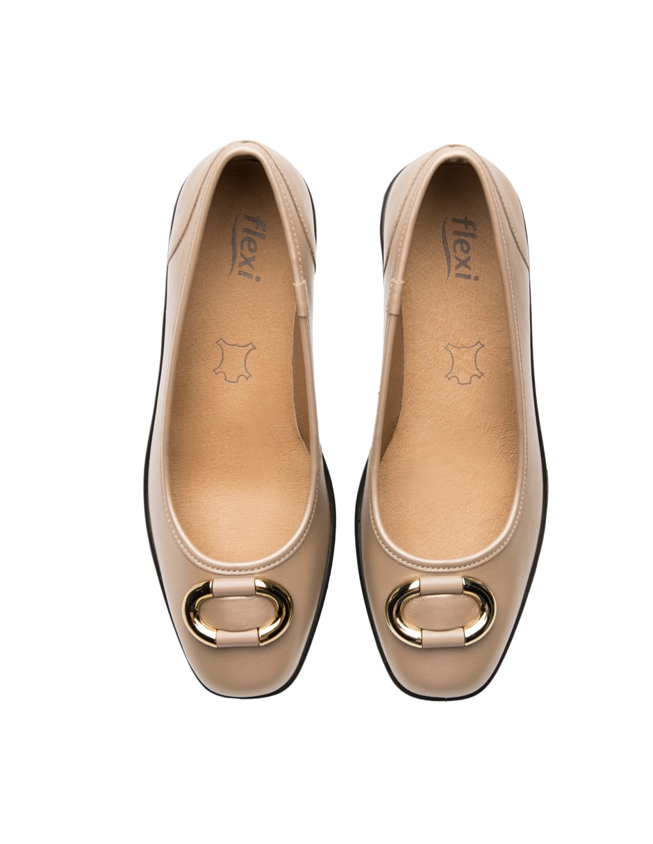 Balerinas Casual de piel para mujer