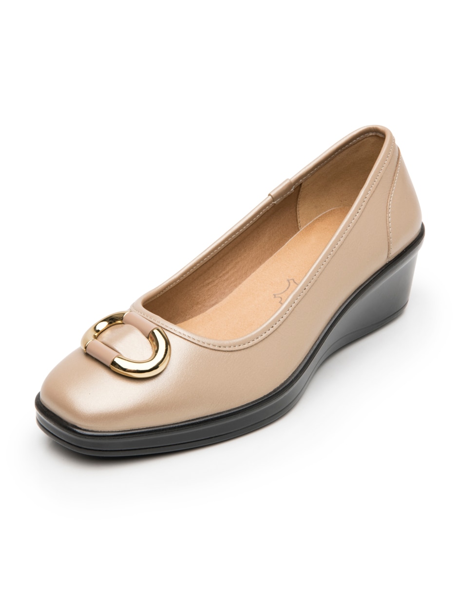 Balerinas Casual de piel para mujer 7