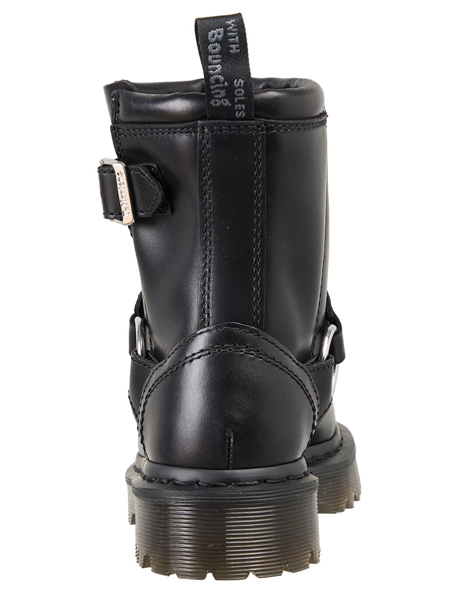 Botín arriba del tobillo Lauren Ralph Lauren de cuero para mujer