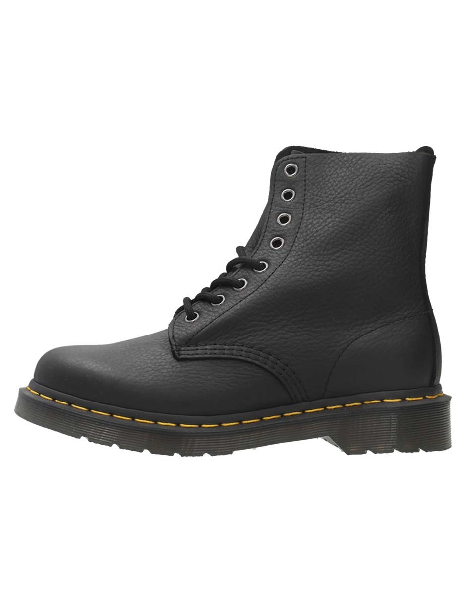 Bota arriba del tobillo Dr. Marten's de cuero para mujer
