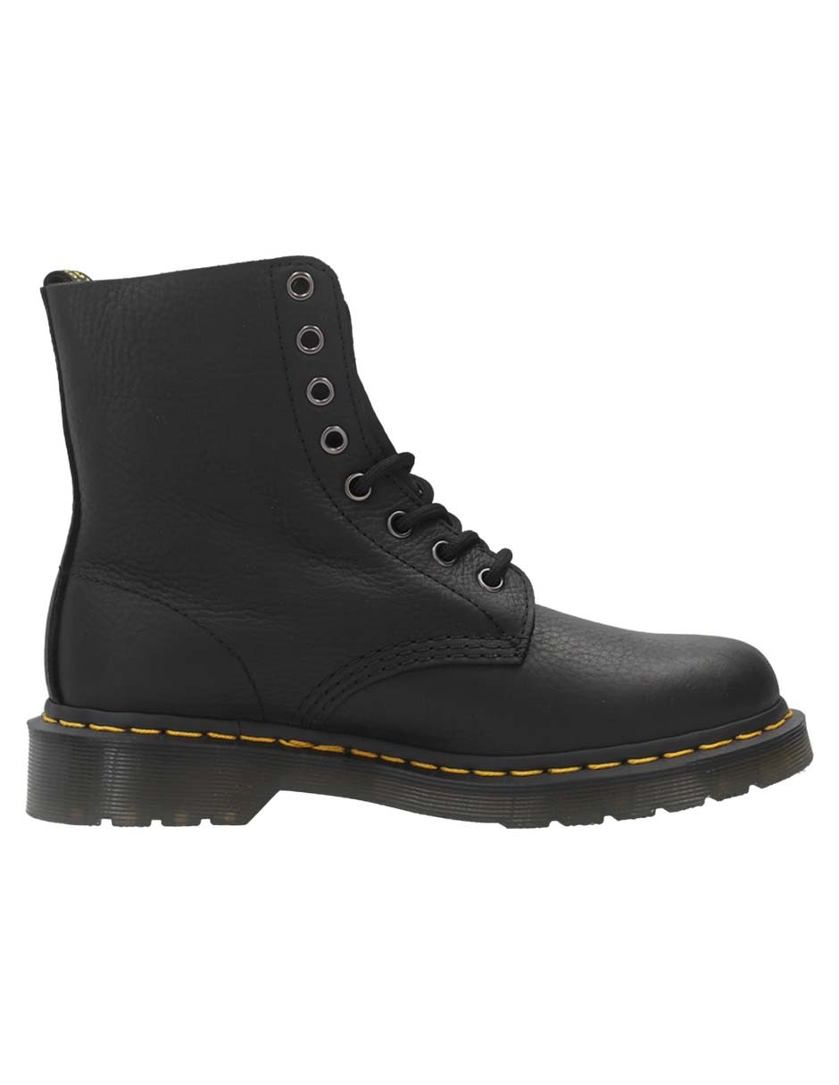 Bota arriba del tobillo Dr. Marten's de cuero para mujer 4