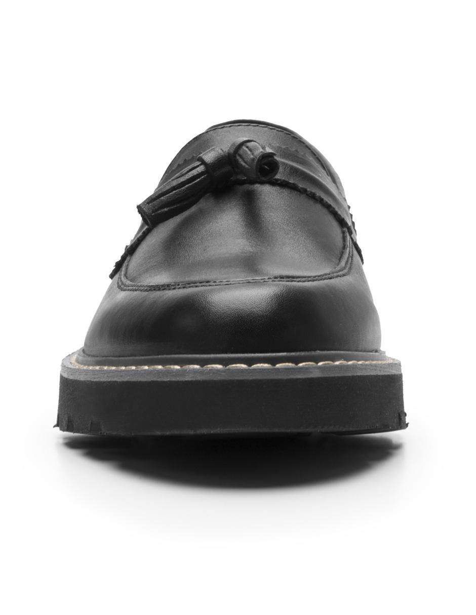 Mocasín de piel para mujer