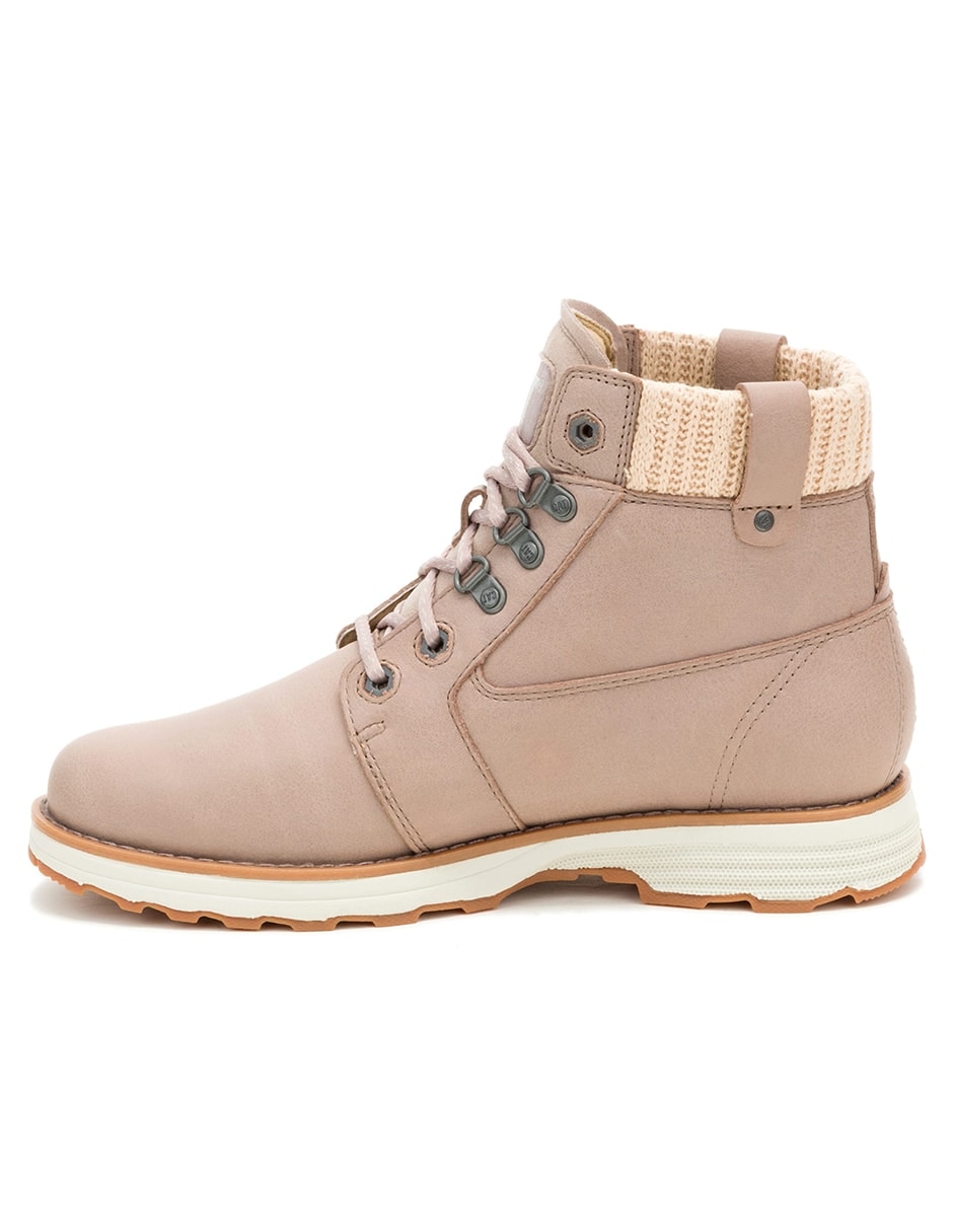 Bota al tobillo Caterpillar de piel para mujer