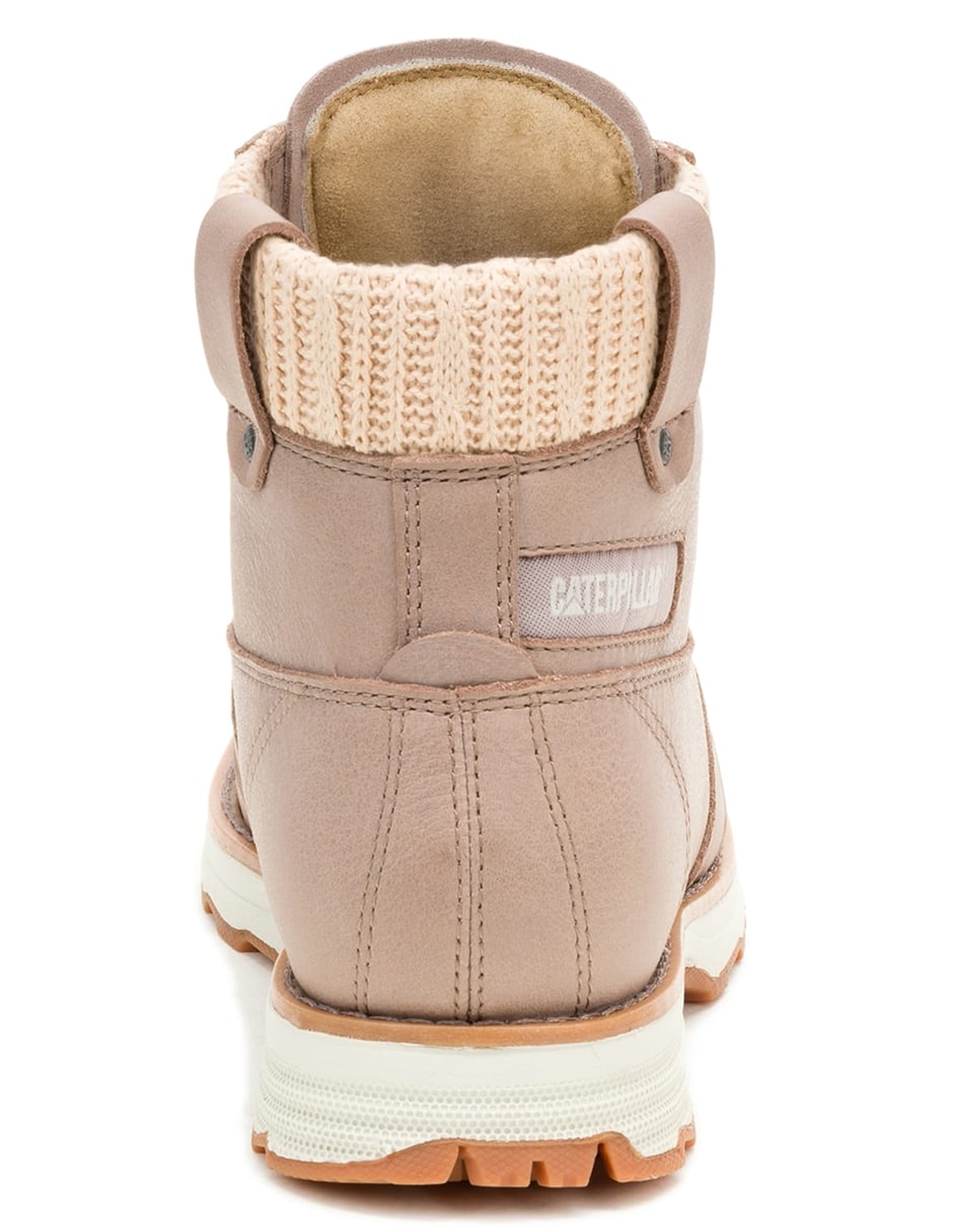 Bota al tobillo Caterpillar de piel para mujer