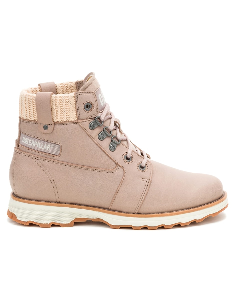 Bota al tobillo Caterpillar de piel para mujer