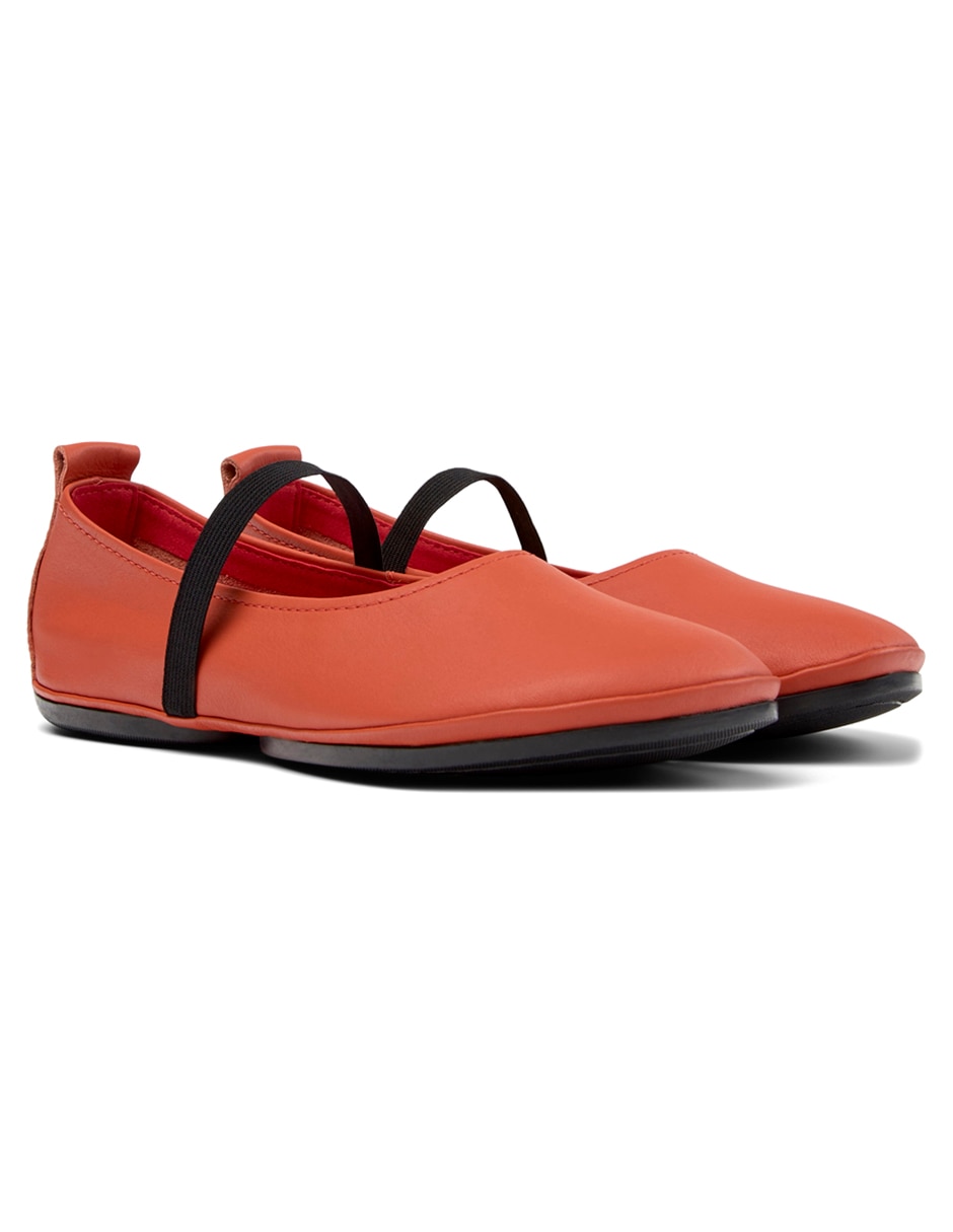 Balerinas Right Nina de piel para mujer 5