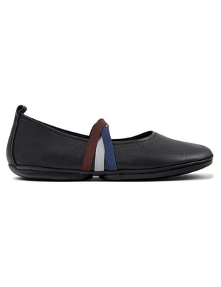 Balerinas Tws de piel para mujer