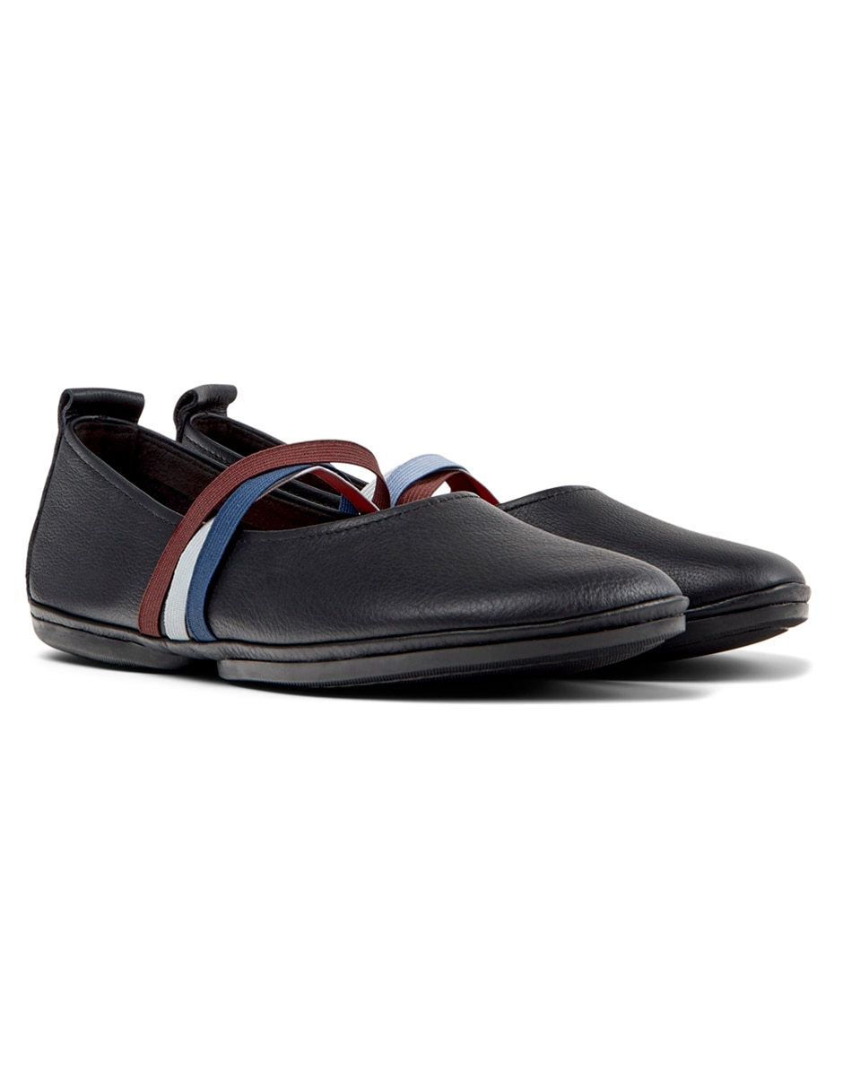 Balerinas Tws de piel para mujer 5