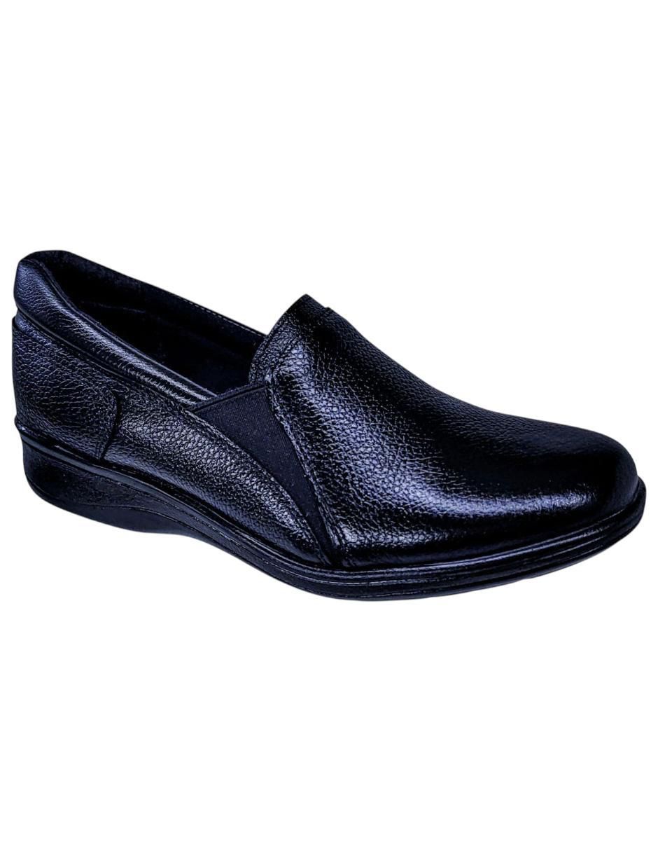 Mocasín de piel para mujer