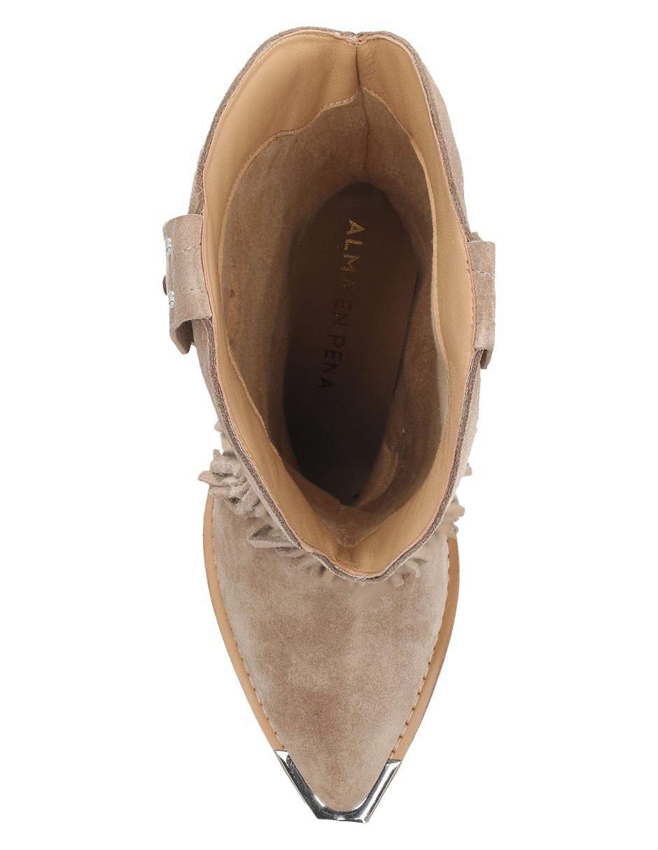 Bota arriba del tobillo Alma en Pena de piel para mujer