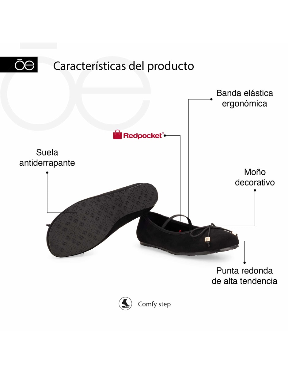 Balerina Cloe Catilia para mujer