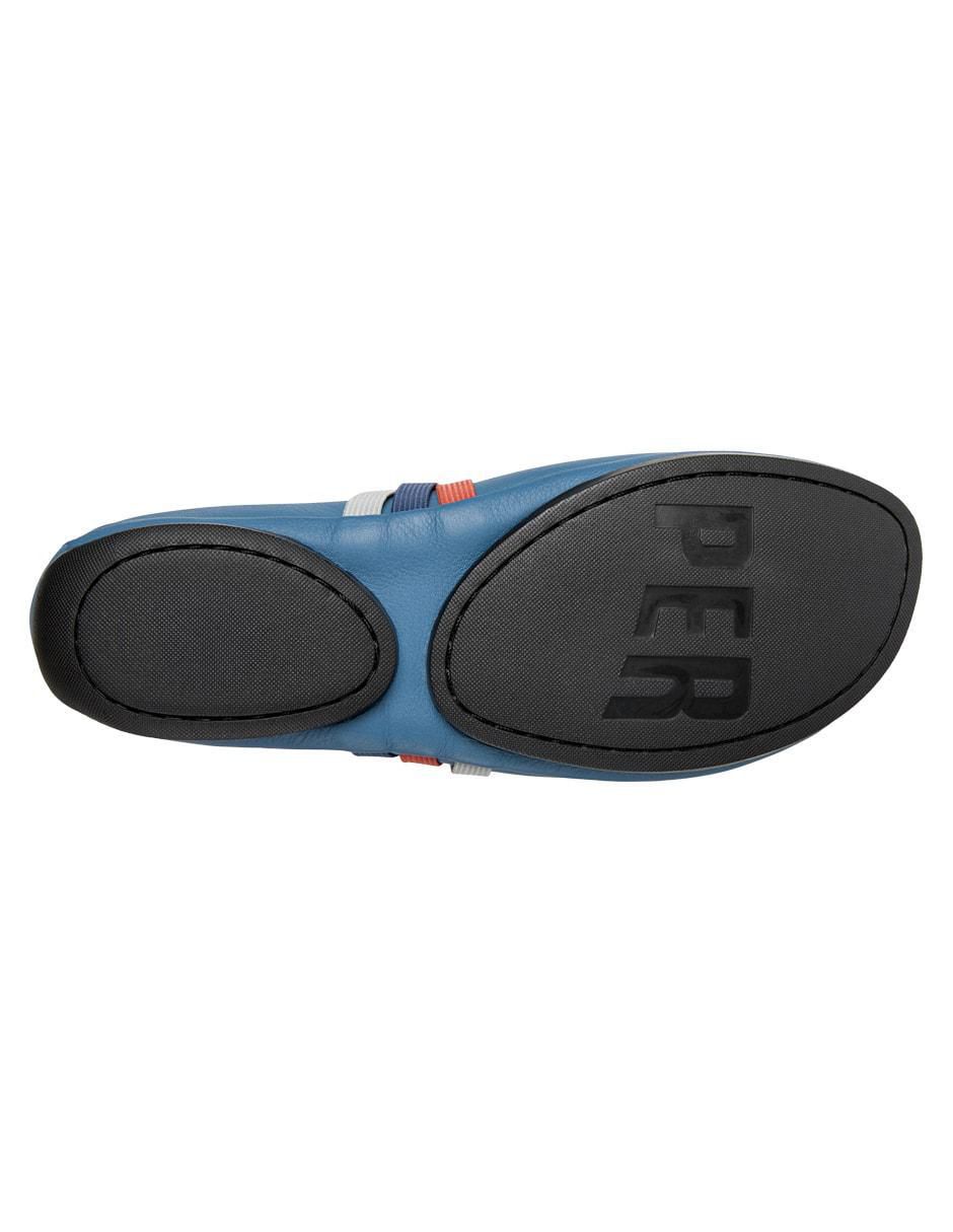 Balerinas Tws de piel para mujer
