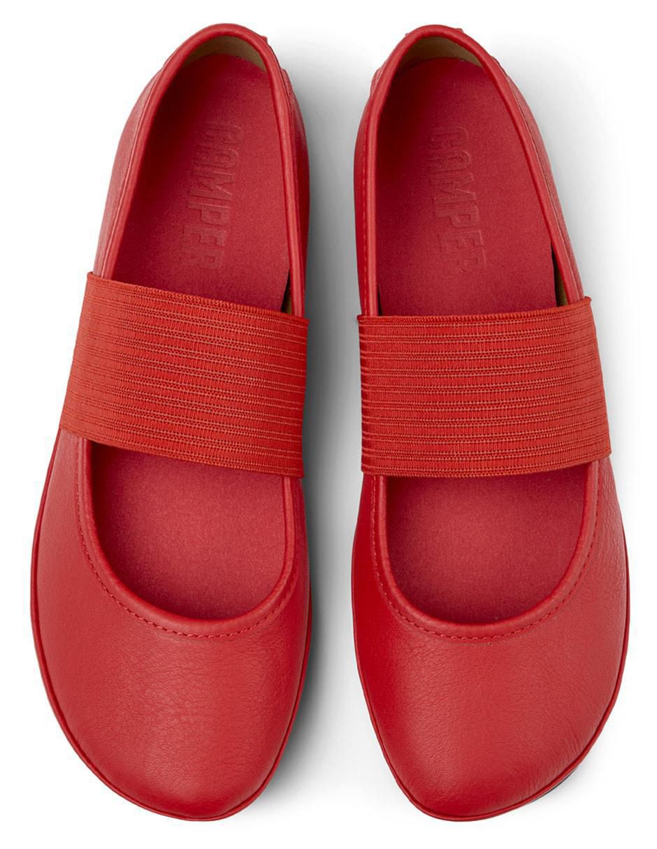 Balerinas Right Nina de piel para mujer 5