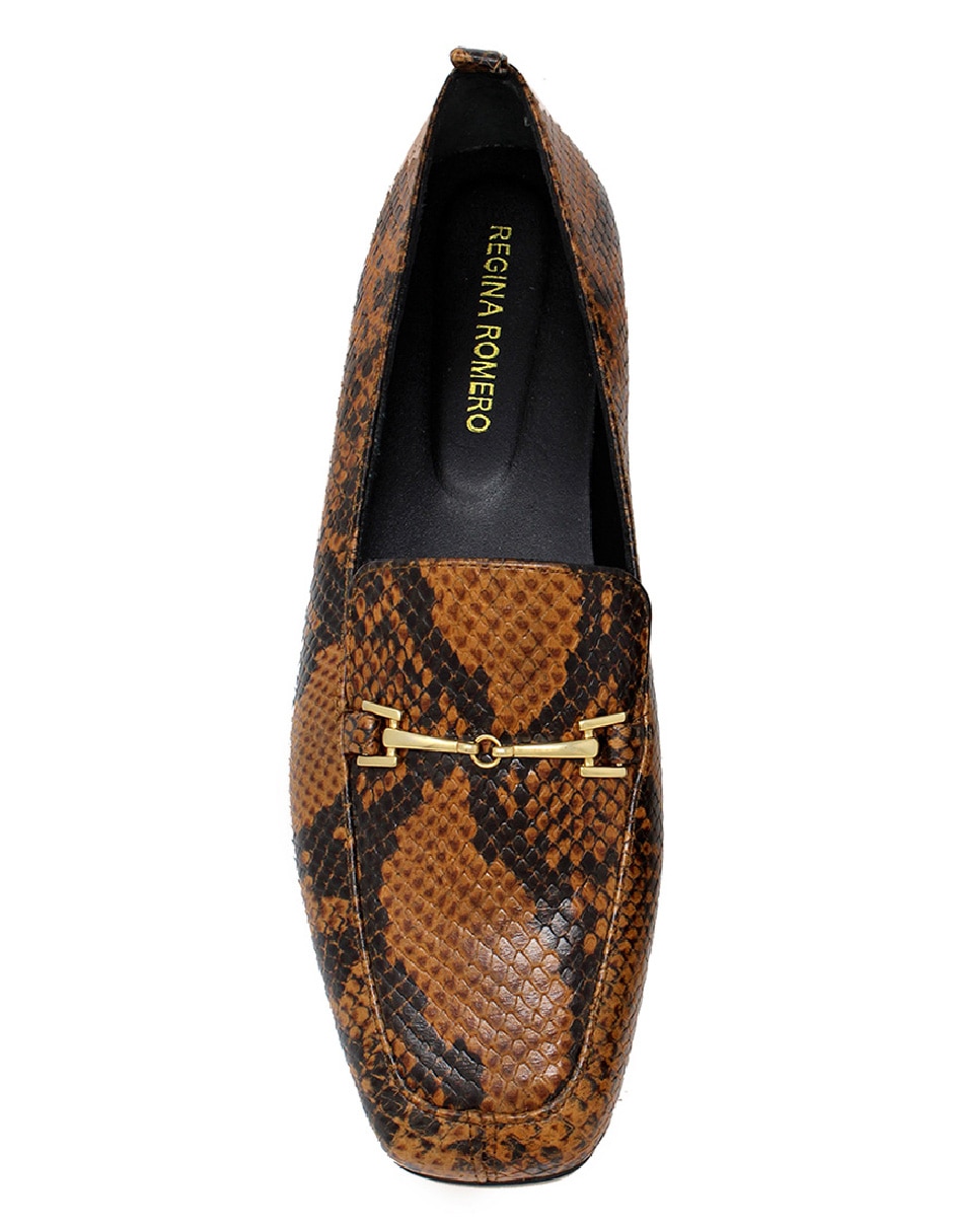 Zapato Fany de piel para mujer 6