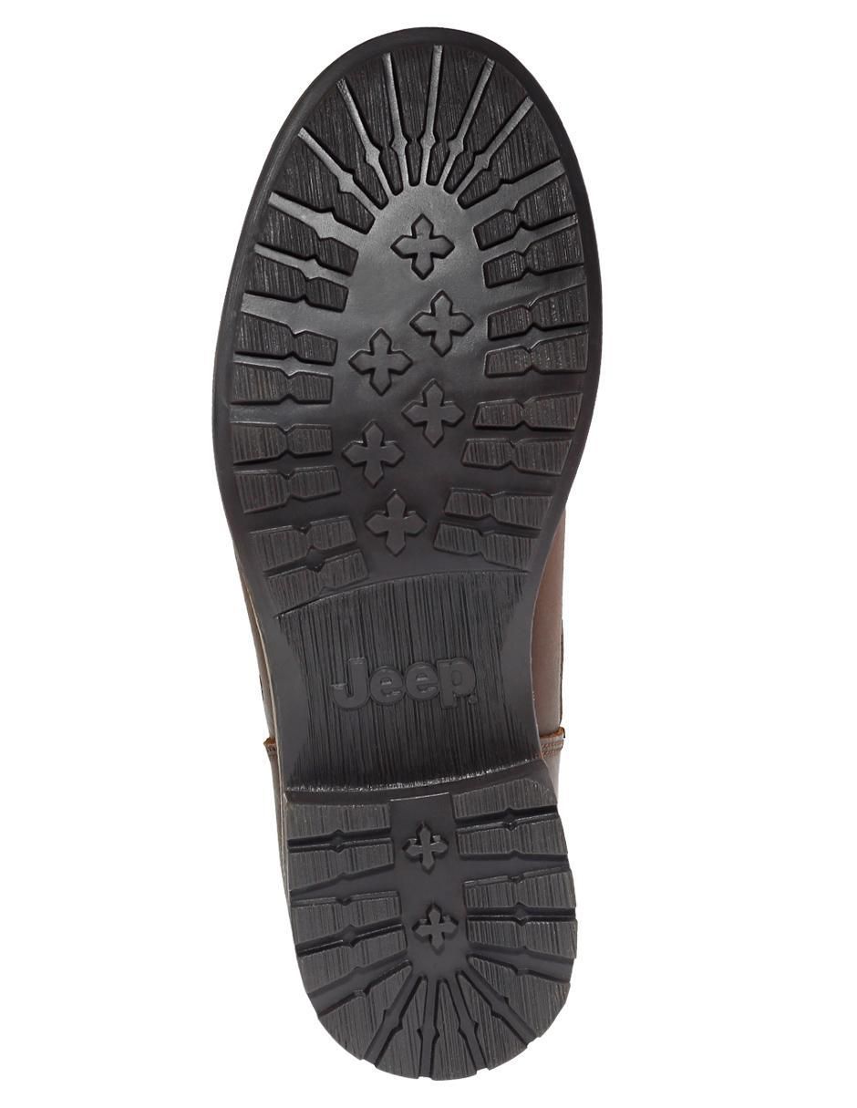 Bota al tobillo Jeep de piel para mujer