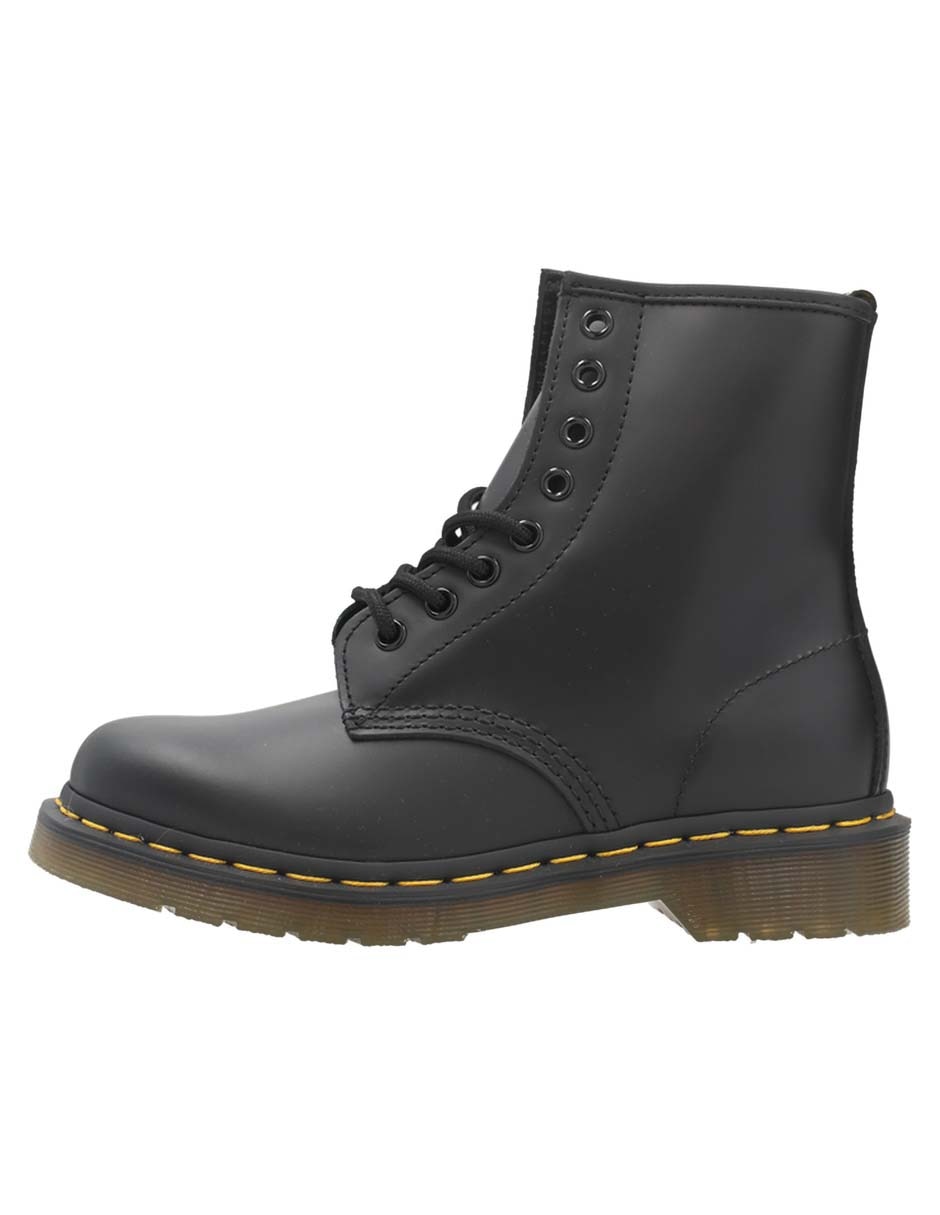 Bota arriba del tobillo Dr. Marten's de cuero para mujer