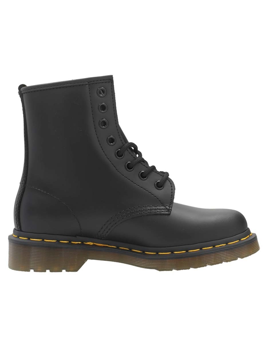 Bota arriba del tobillo Dr. Marten's de cuero para mujer 4