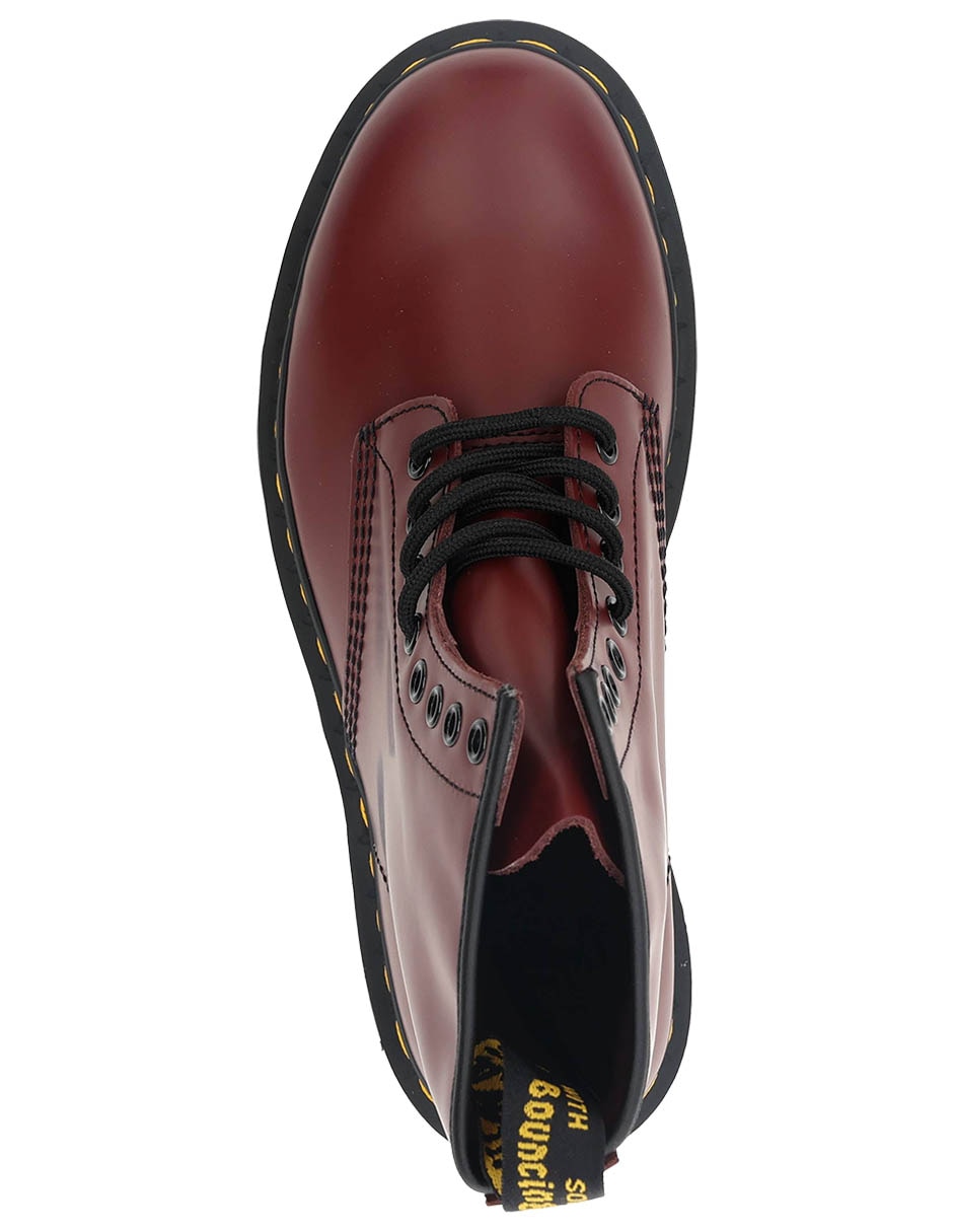 Bota arriba del tobillo Dr. Martens de cuero para mujer 5