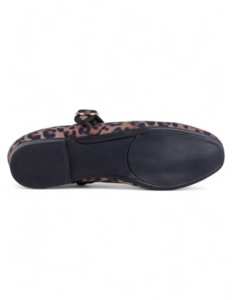 Zapato Rbcollection de gamuza para mujer