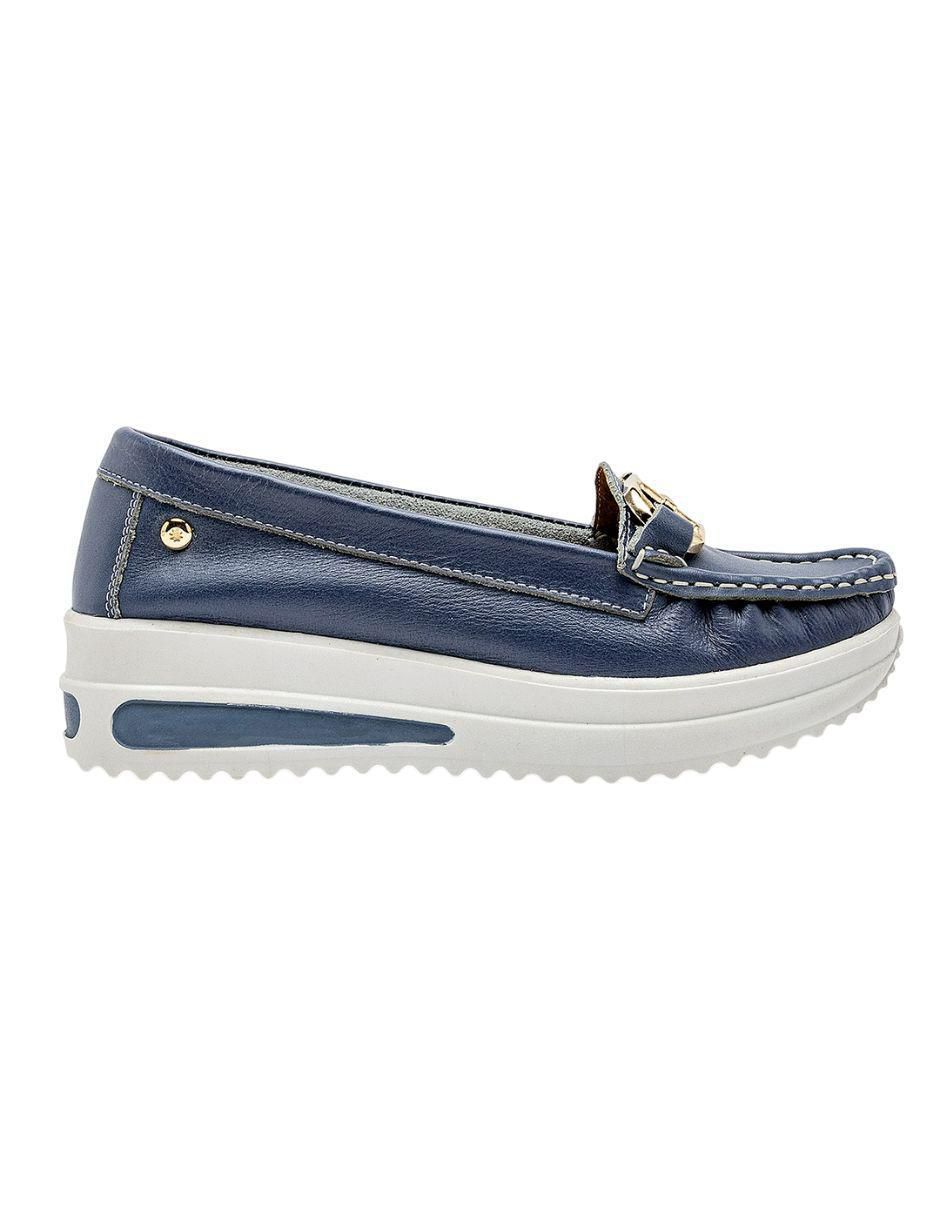Zapato Mora Confort de piel para mujer