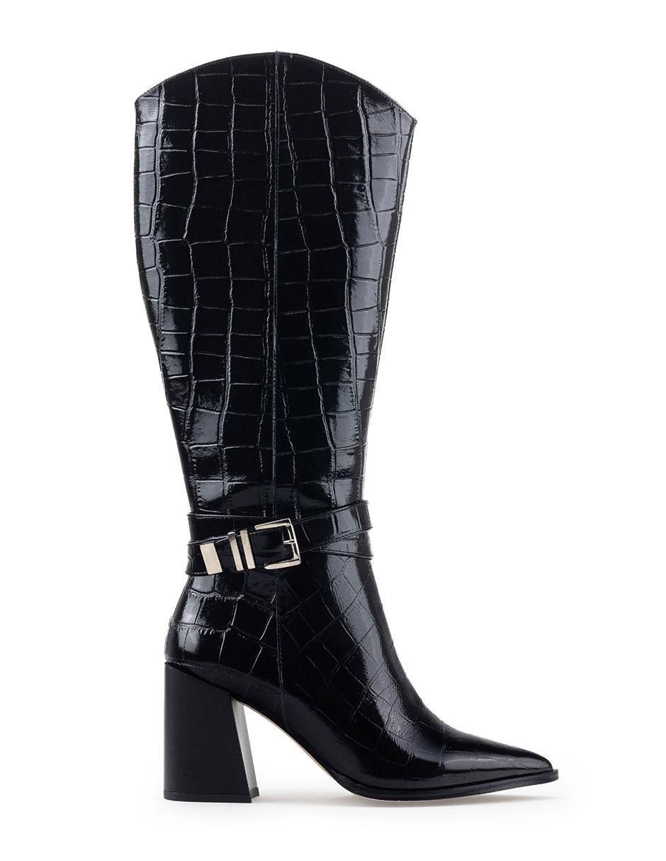 Bota rodilla de piel para mujer Bota rodilla de piel para mujer