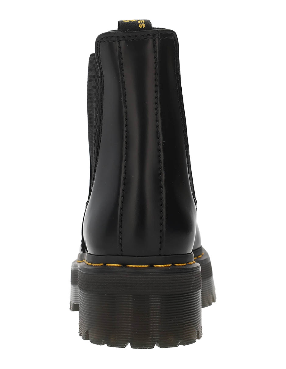 Bota arriba del tobillo de piel para mujer 3