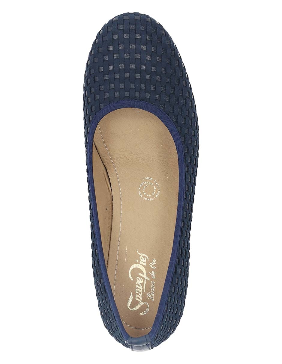 Zapatilla Suave pies de piel para mujer