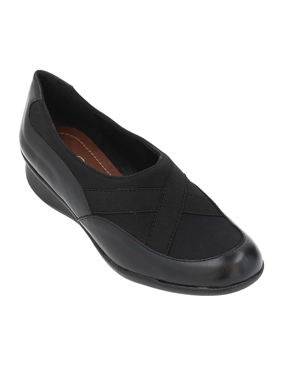 Zapatilla de piel para mujer