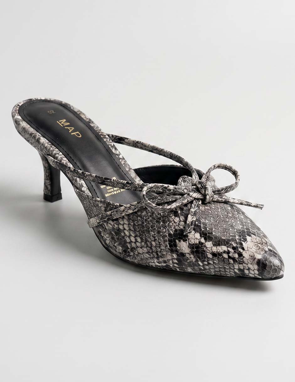 Zapatilla de tacón para mujer