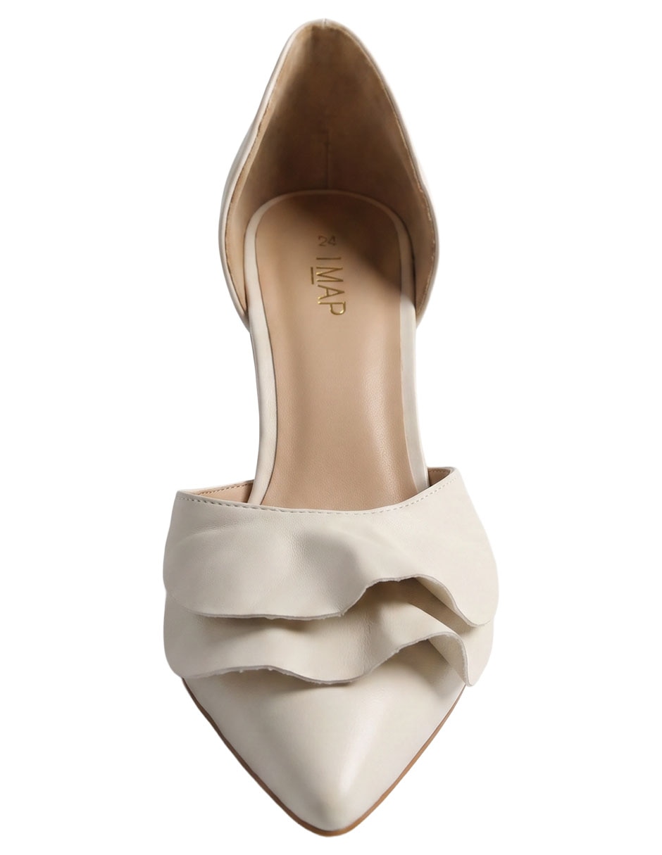 Zapatilla de tacón