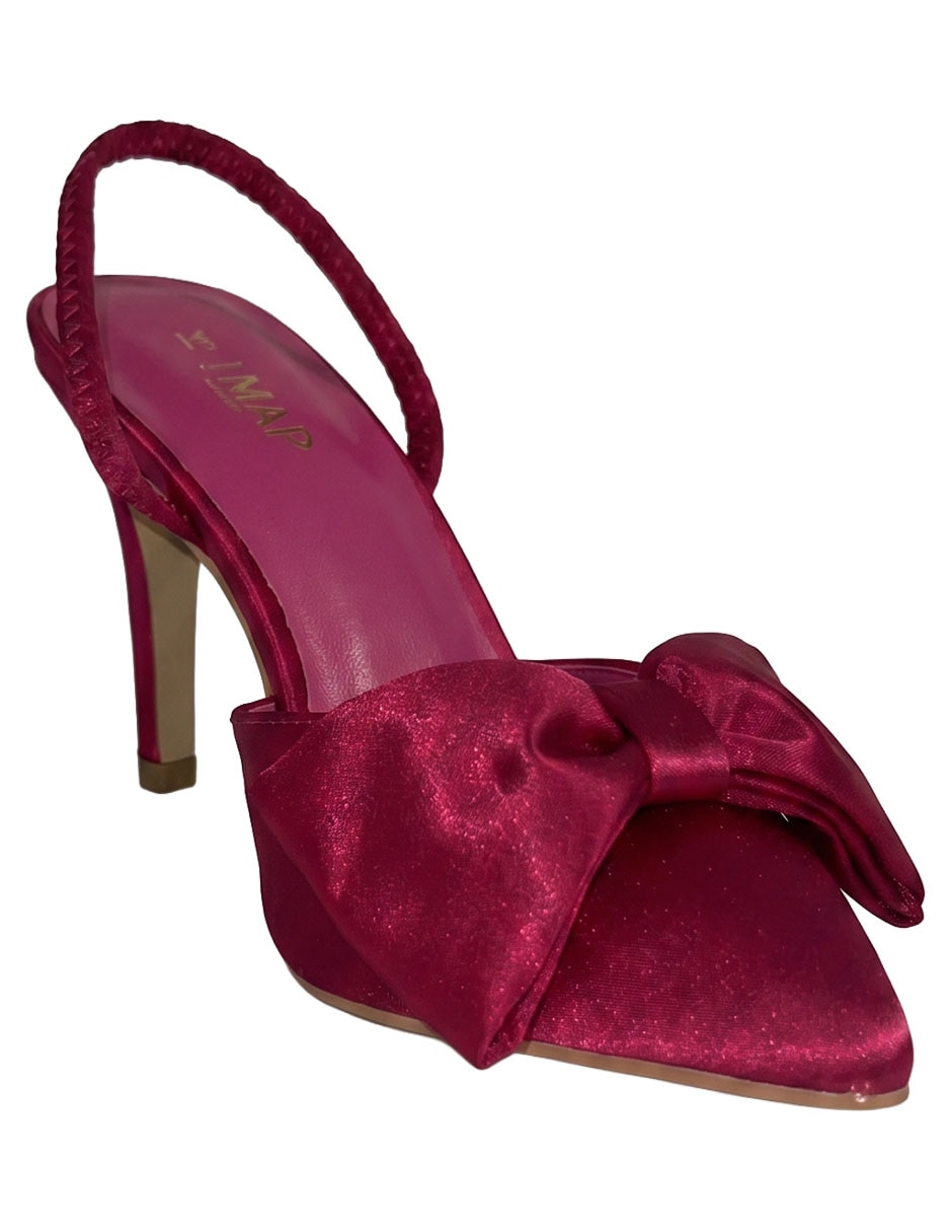 Zapatilla de tacón Map para mujer