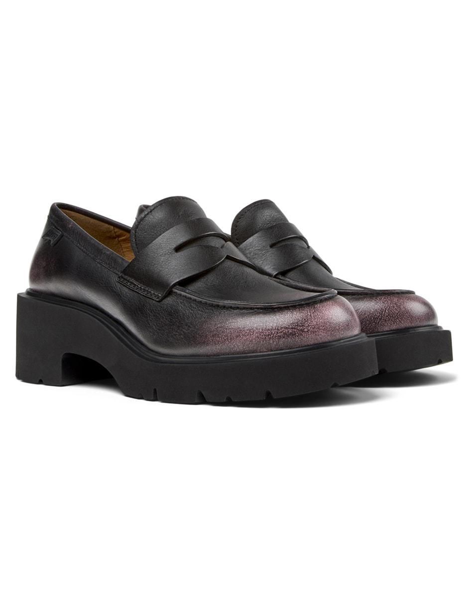 Mocasín Milah de piel para mujer 2
