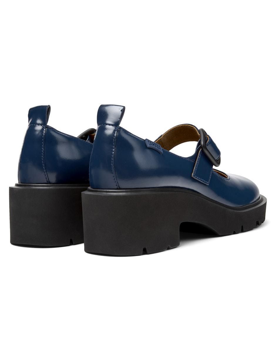 Mocasín Milah de piel para mujer