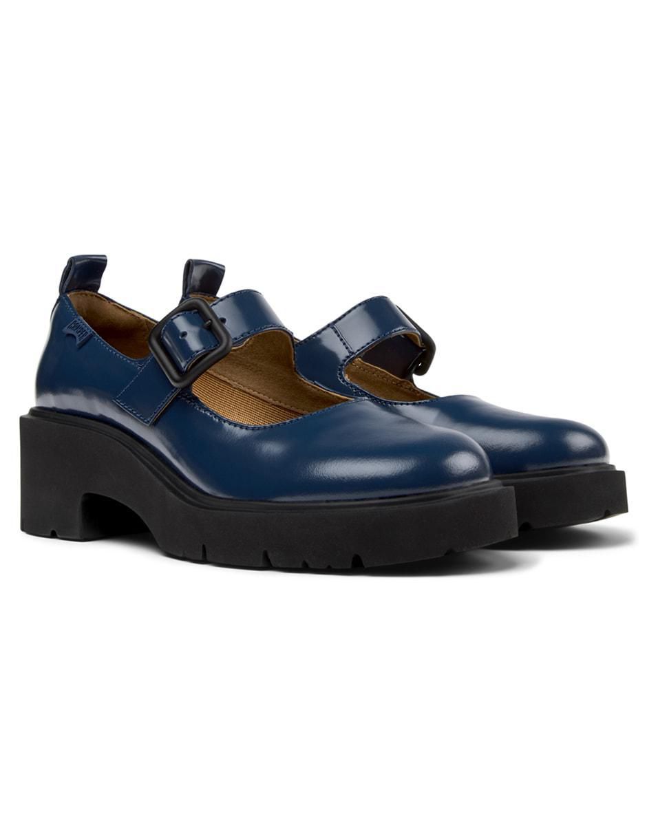 Mocasín Milah de piel para mujer