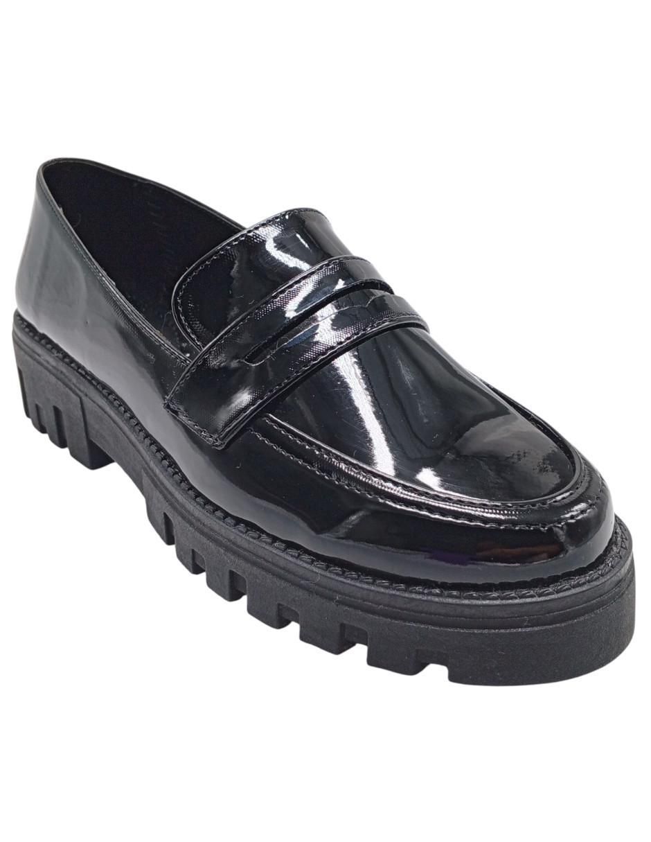 Mocasín de charol para mujer Mocasín de charol para mujer