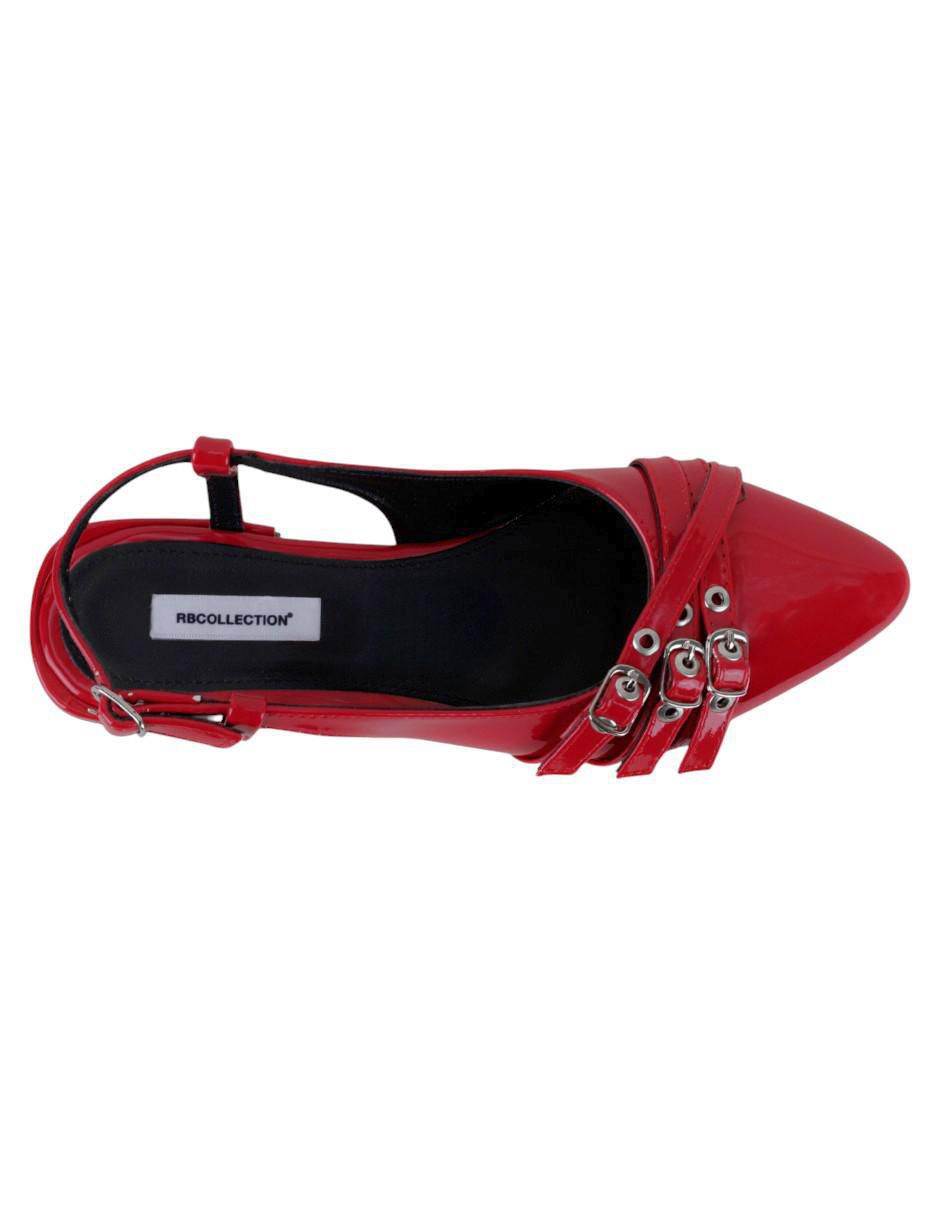 Balerinas Onne de charol para mujer 3