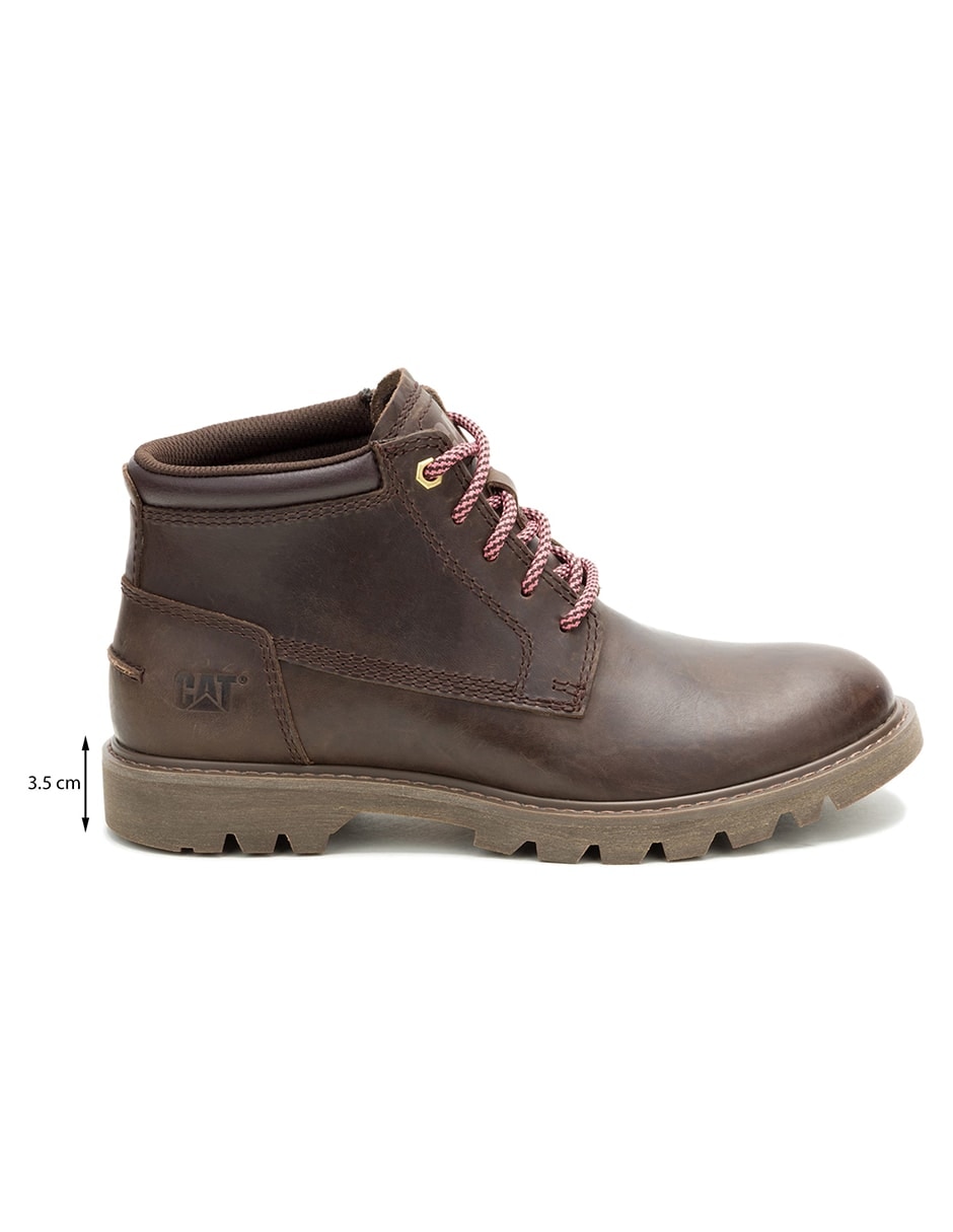 Bota al tobillo de piel para mujer 5