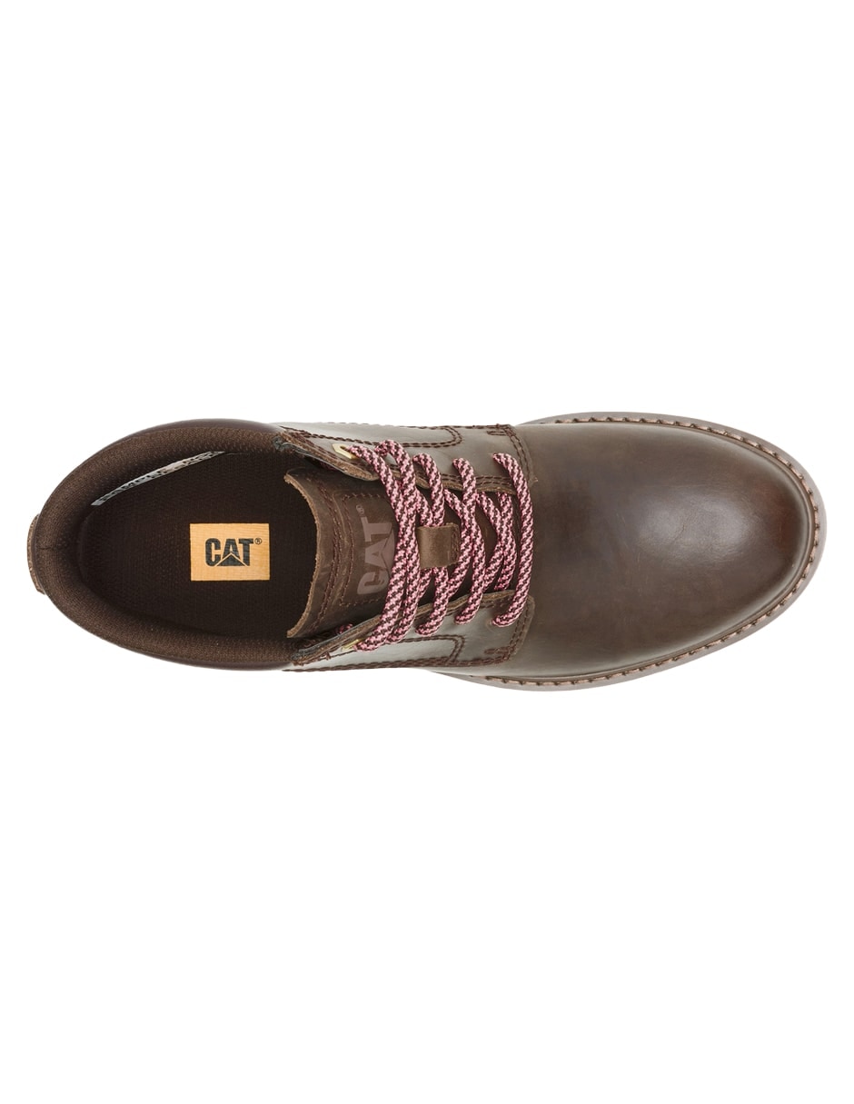Bota al tobillo de piel para mujer 7