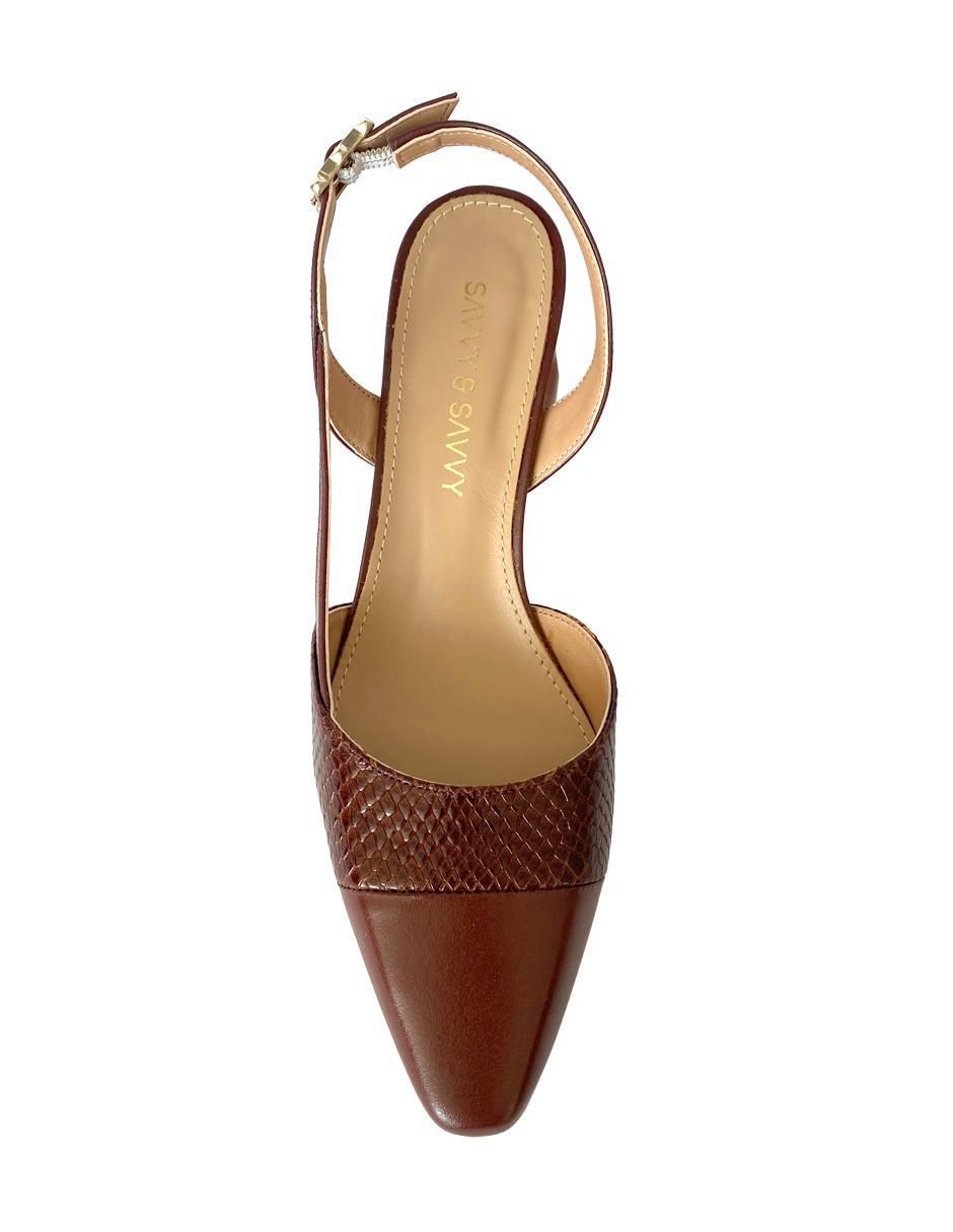 Zapatilla de piel Savvy
