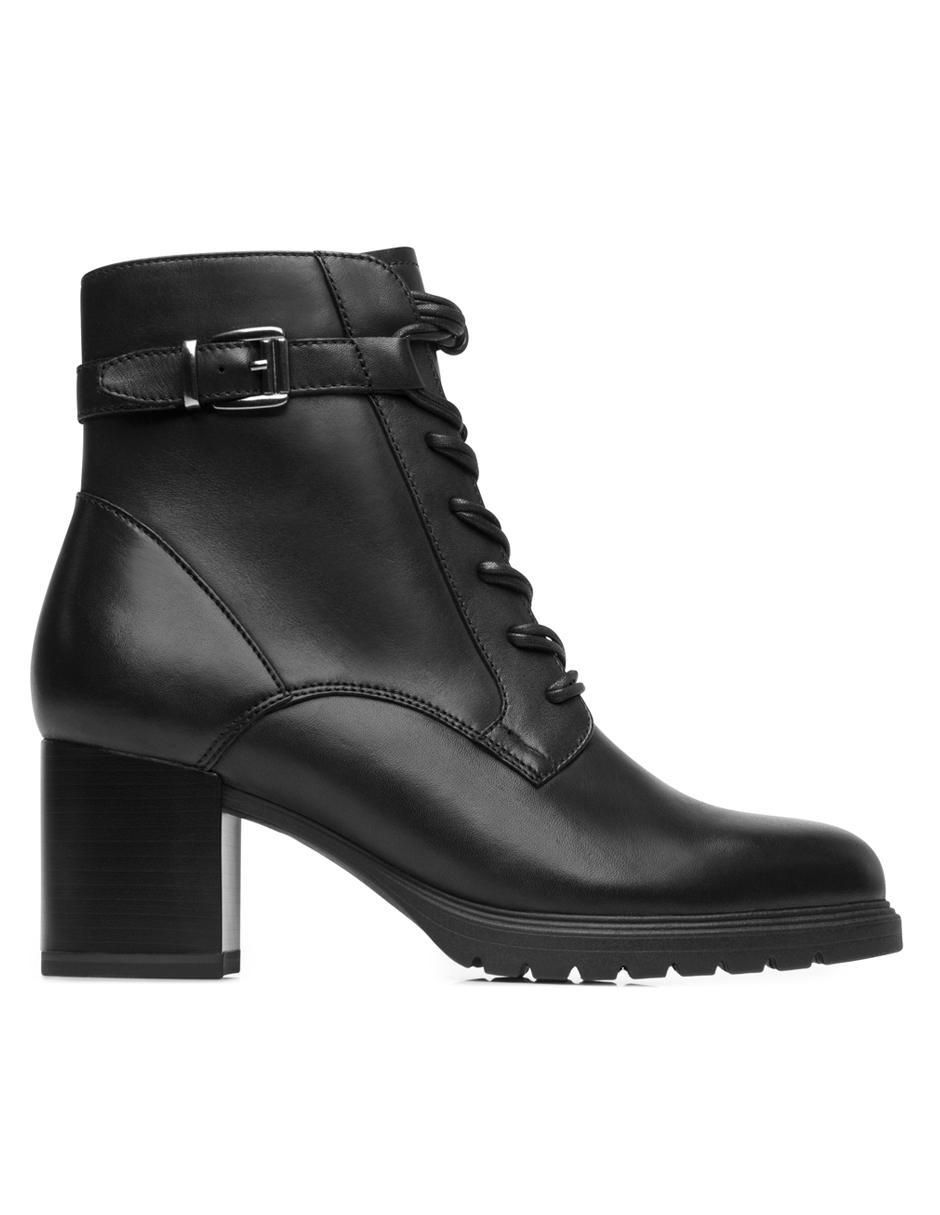 Bota arriba del tobillo Flexi de piel para mujer