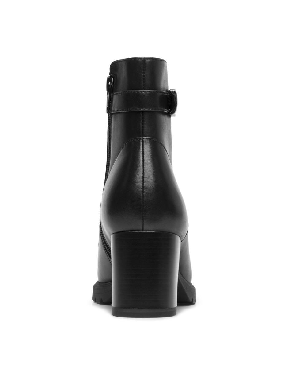 Bota arriba del tobillo Flexi de piel para mujer