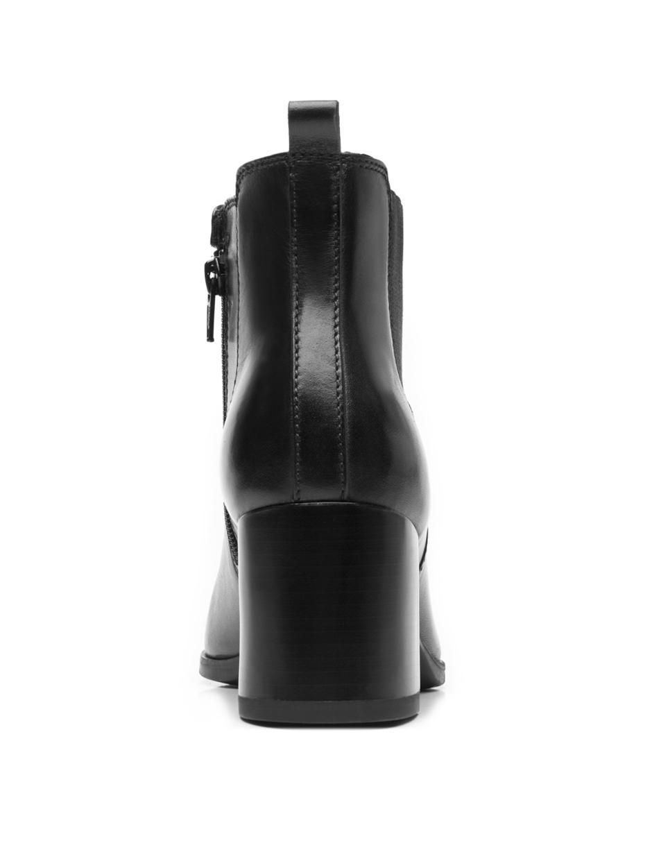 Bota arriba del tobillo Flexi de piel para mujer