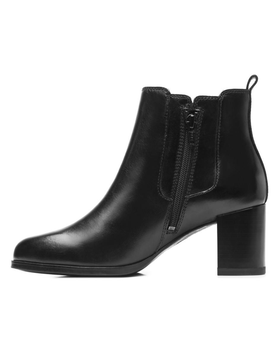 Bota arriba del tobillo Flexi de piel para mujer