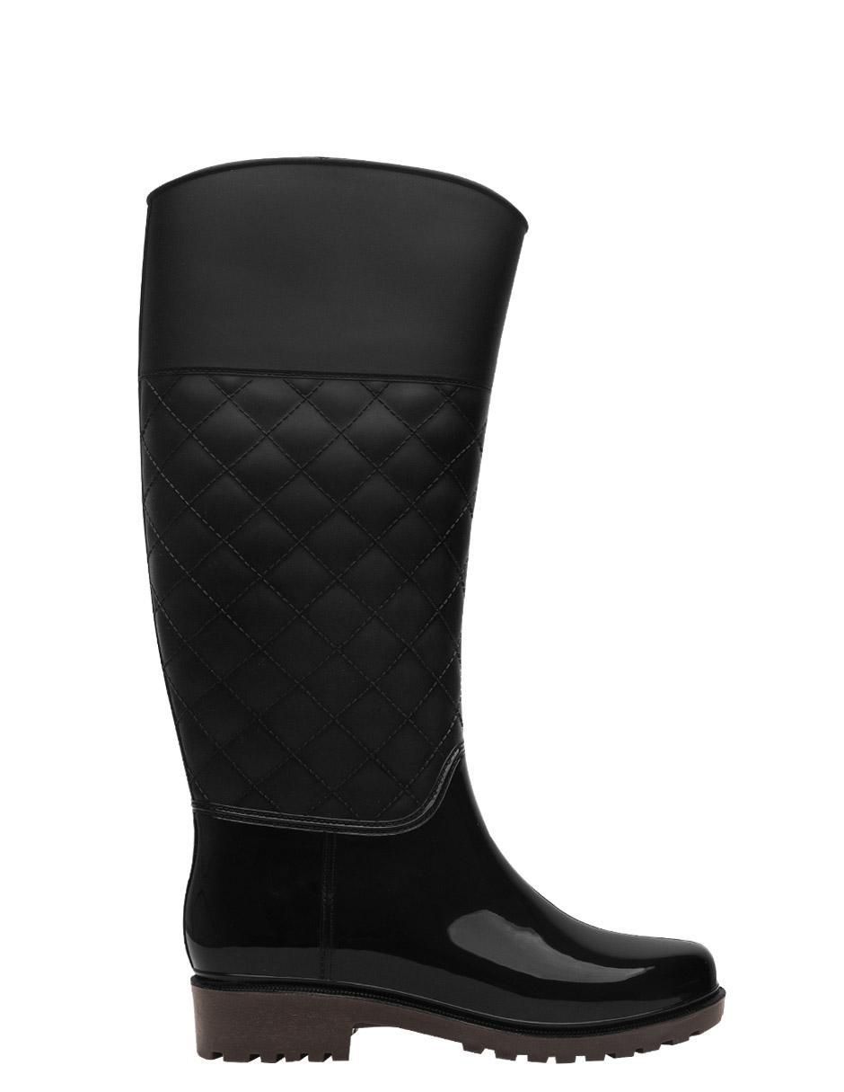 Bota para lluvia abajo de la rodilla para mujer 2