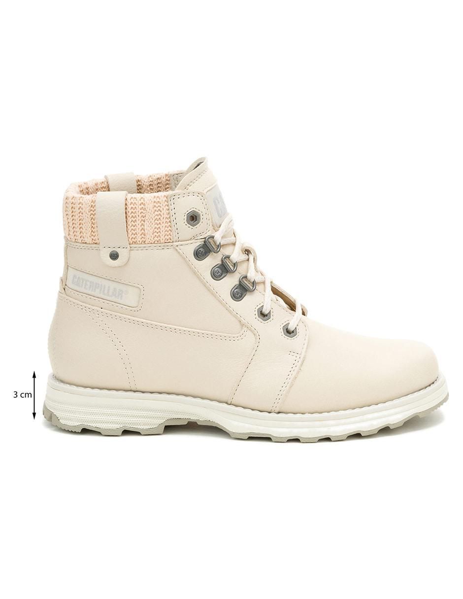 Bota al tobillo Caterpillar de piel para mujer