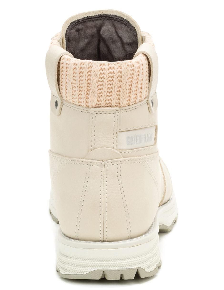Bota al tobillo Caterpillar de piel para mujer