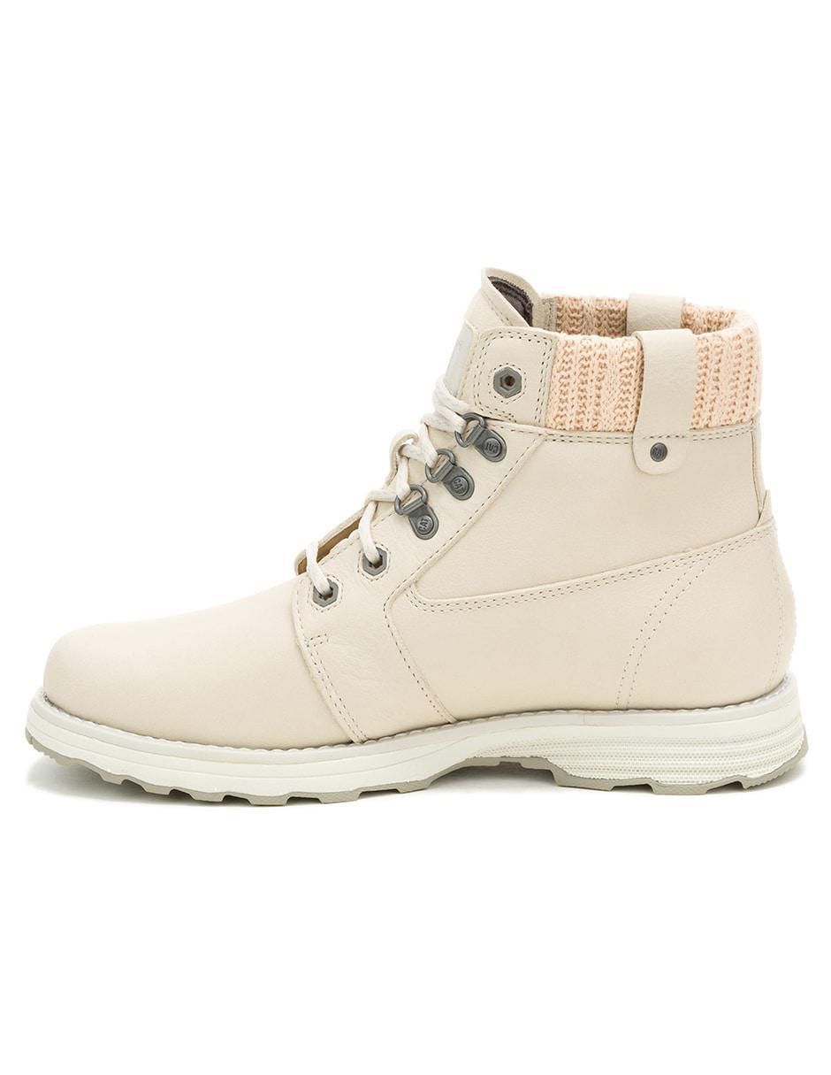 Bota al tobillo Caterpillar de piel para mujer