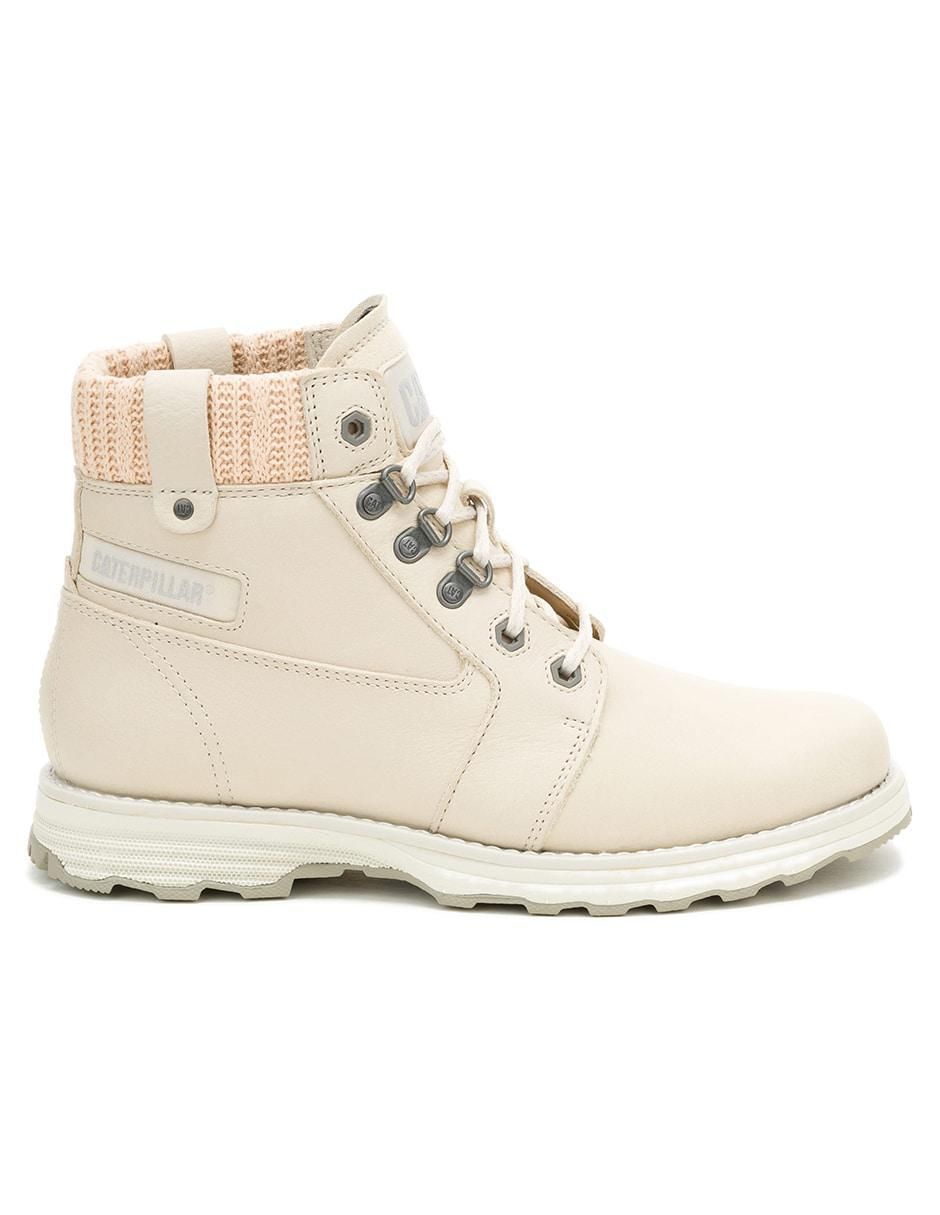 Bota al tobillo Caterpillar de piel para mujer