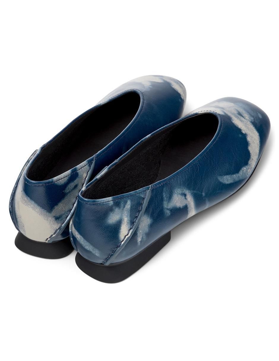 Balerinas Casi Myra de piel para mujer 4