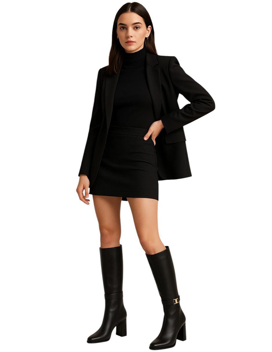 Bota abajo de la rodilla Kuali Shoes para mujer